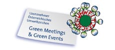 Umweltzeichen für Green Meetings